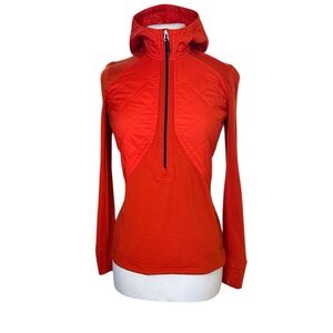 Icebreaker Women's S Merino GT Wool Jacket Ellipse Long Sleeve 1/2 Zip Hybrid